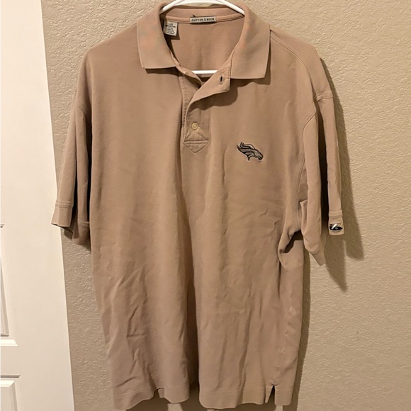 Cutter & Buck Men's Polo Shirt in Tan - Picture 1 of 5